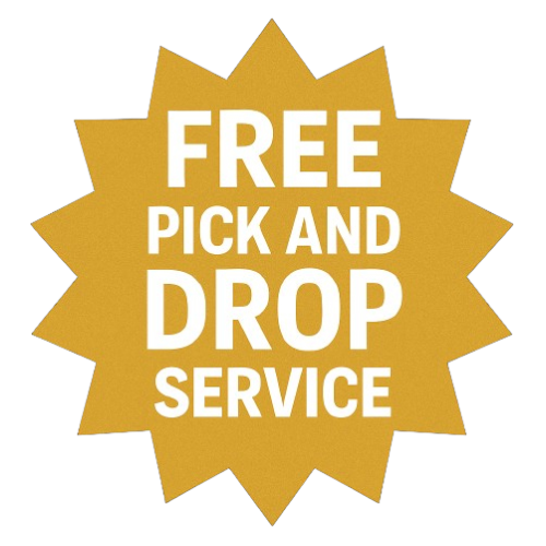 Free Pick and Drop Service for Site Visits